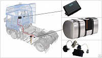 Система контроля расхода топлива (СКРТ) для грузовой техники
