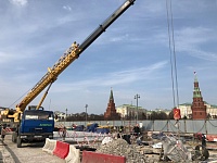 Анкран участвует в реконструкции Каменного моста в Москве