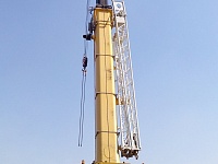 Монтаж металлоконструкций на нефтеперерабатывающем заводе в Сызрани